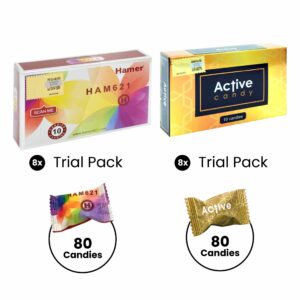 Trial Pack Combo - Hamer + Active (160 pcs)